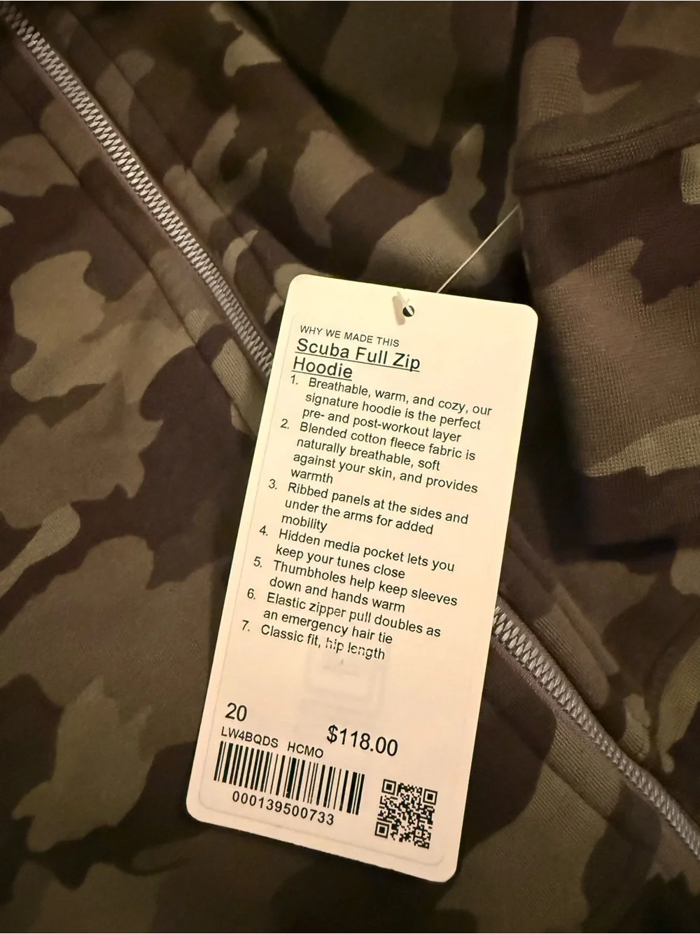Lululemon Scuba Full Zip Hoodie